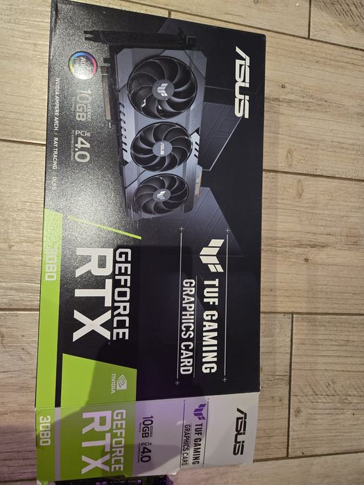 Karta graficzna RTX 3080 Geforce TUF Gamming 10 GB