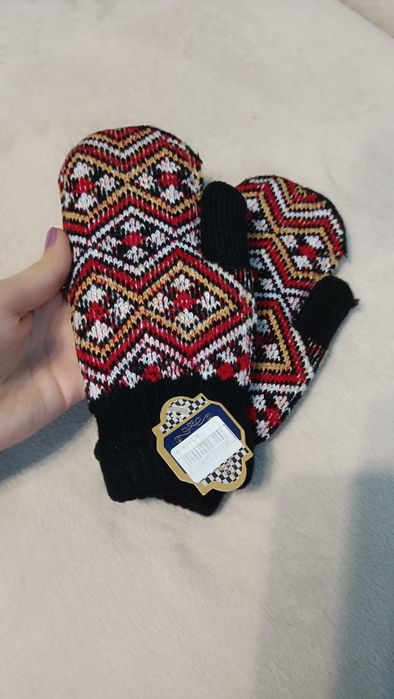 Дитячі зимові рукавички на 8-11 років