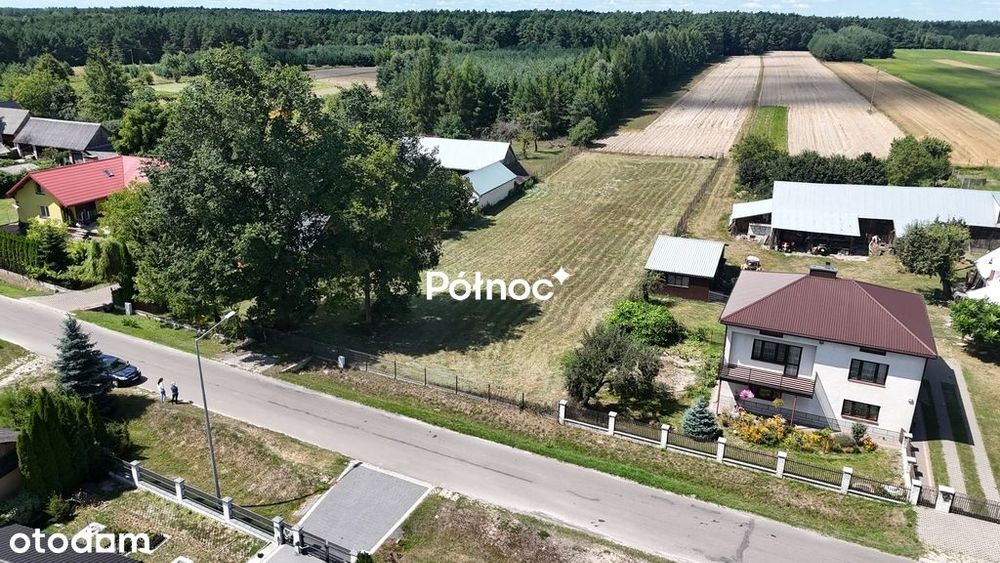 Działka budowlana z możliwością podziału