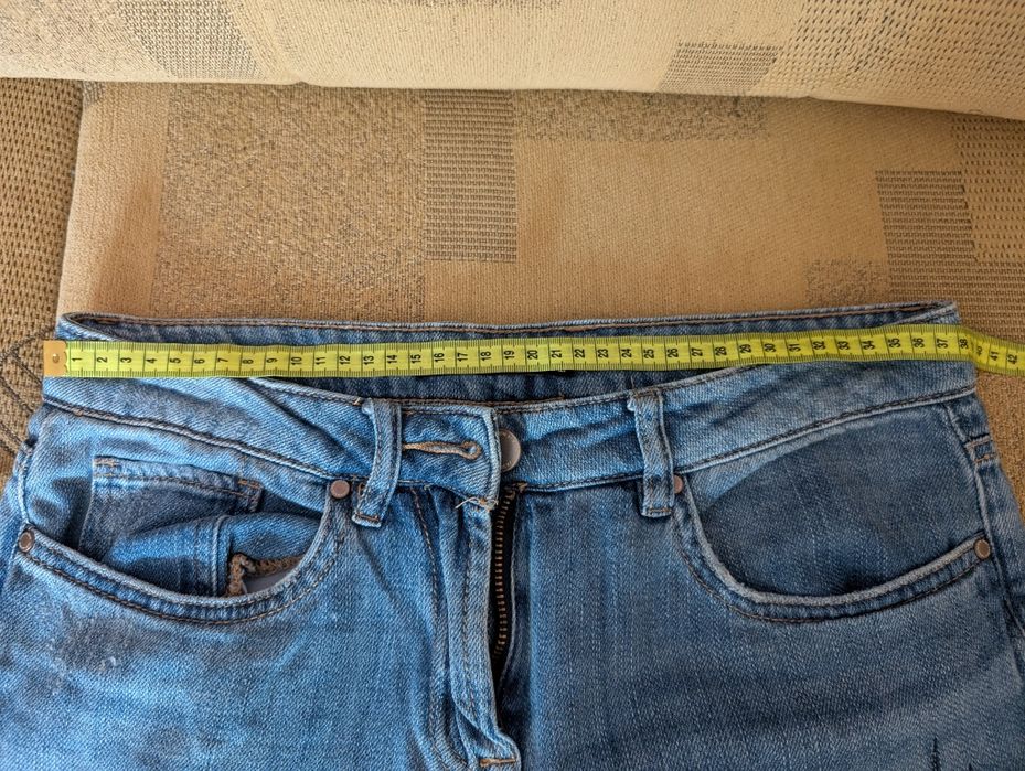 Damskie spodnie jeansowe roz. 36
