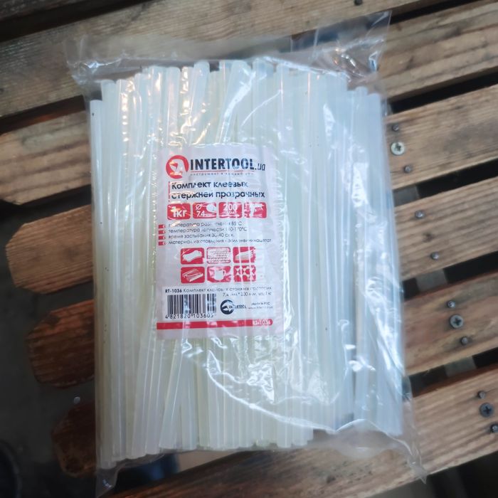 Клеевые стержни термоклей 7,4мм 11,2мм Укрпошти немає