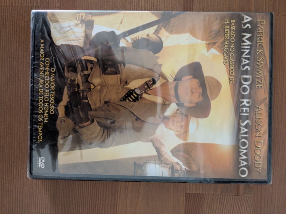 DVD NOVO e SELADO - " As Minas do Rei Salomão " 2004