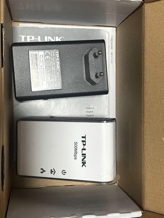 Kit de Powerline TP-LINK AV500 3 Portas - Ideal para IPTV e Streaming