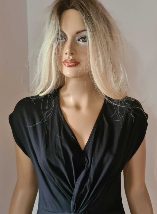 Lindex sukienka bawełna+lyocell może być jako ciążowa/ do karmienia