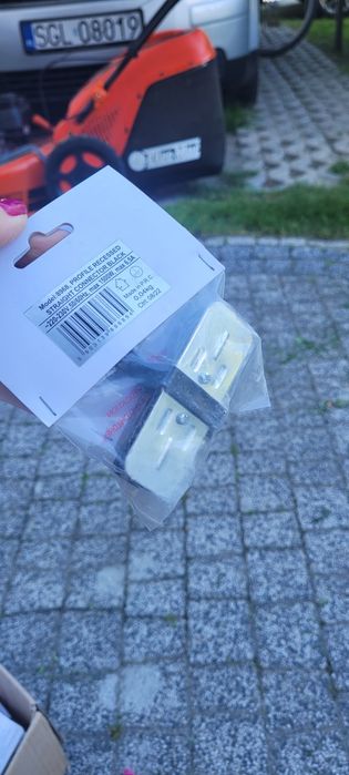 2 sztuki Profile RECESSED STRAIGHT CONNECTOR black 8968 Nowodvorski