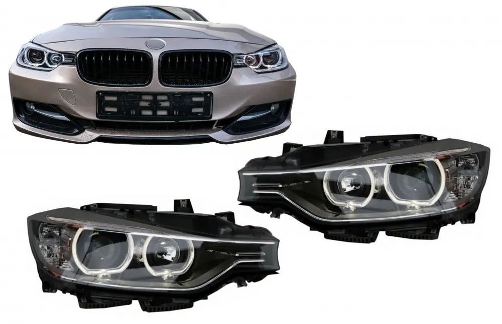 Faróis Bmw Série 3 F30 F31 (2011 a 2018) Look Xenon