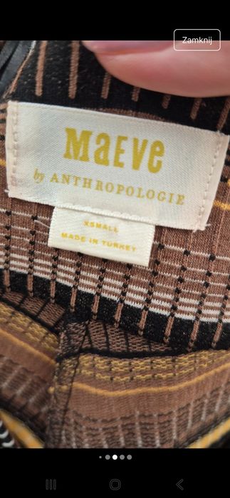 Sukienka Anthropolige nowa