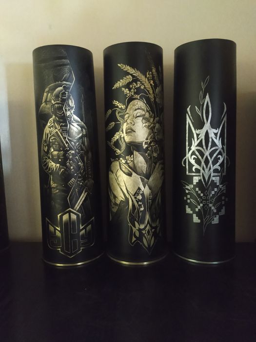 Сувенірна 122 латунна гільза на подарунок чи аукціон