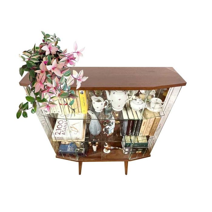witryna serwantka gablota kredens vintage prl