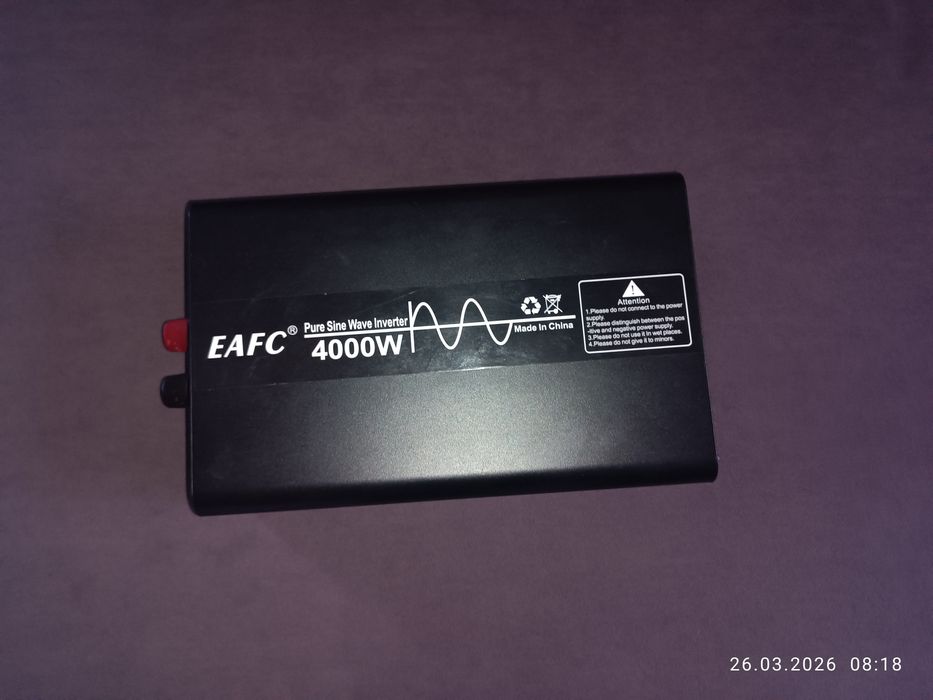Инвертор EAFC 4000W с чистой синусоидой
