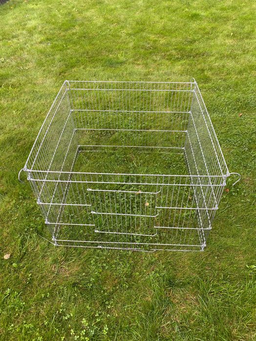 Kojec metalowy dla psa, królika 85cm x 85cm