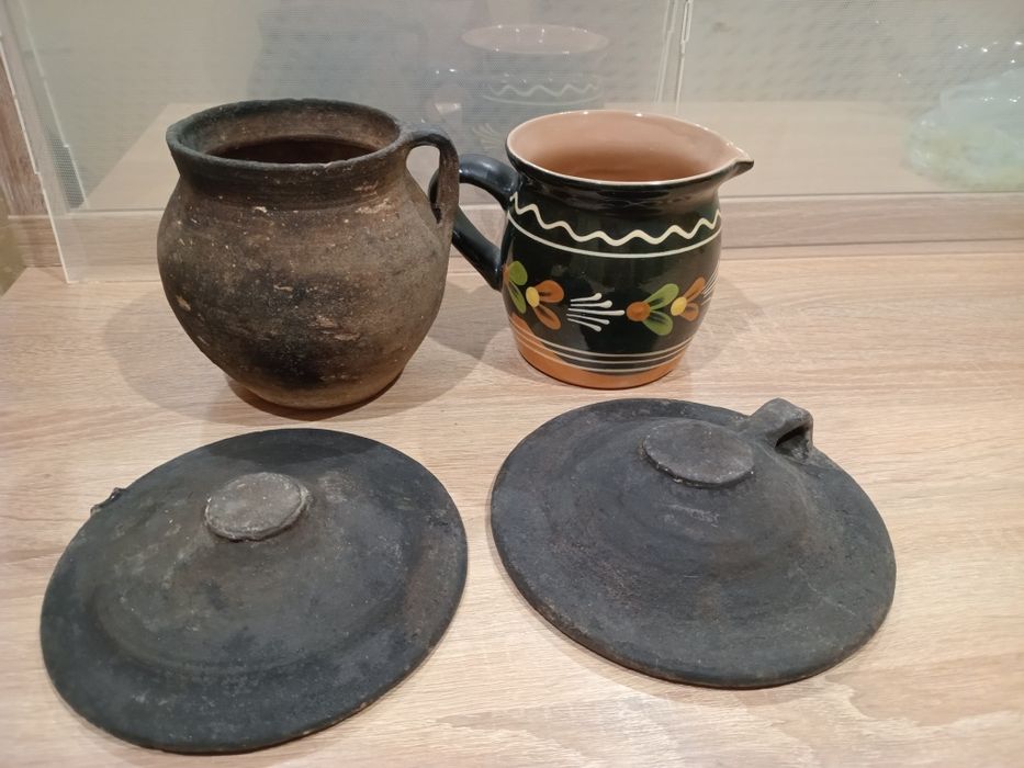 Глечики с крышками