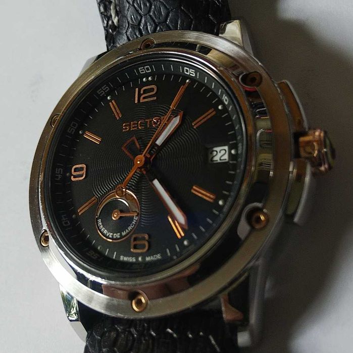 Zegarek Sector 850 automatic swiss made Eta 2897 reserve de marche + rotomat