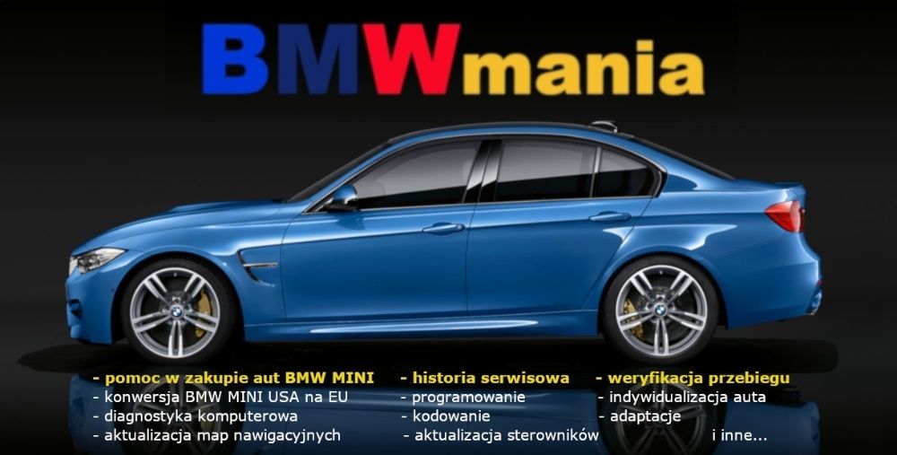 Regeneracja Naprawa nawigacji BMW CCC CIC e87 e60 e90 e70 Białystok