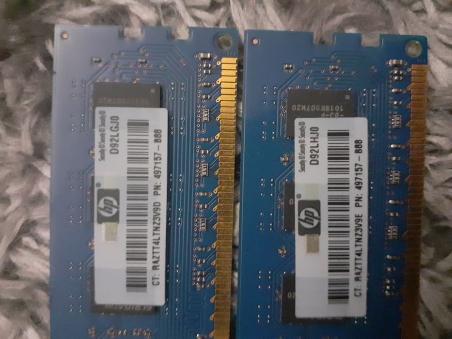 Kości ram ddr3 2x2gb