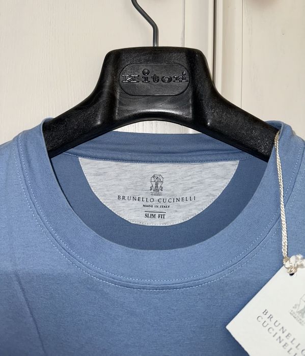 Футболка со льном Brunello Cucinelli