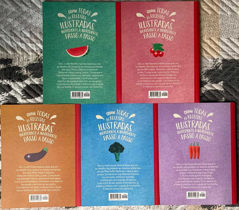 5 Livros de Receitas 'Sim, Chef!'