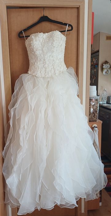 Vestido Noiva Pronovias coleção YOU – OFERTA Acessórios – 400 €
