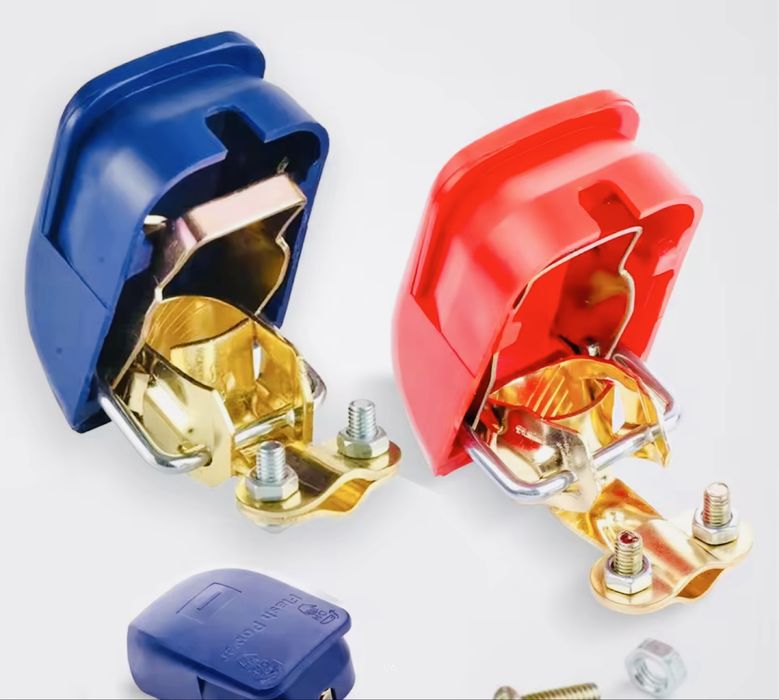 клема акумулятора негативна позитивніа 1 пара швидкозʼємні нові + -