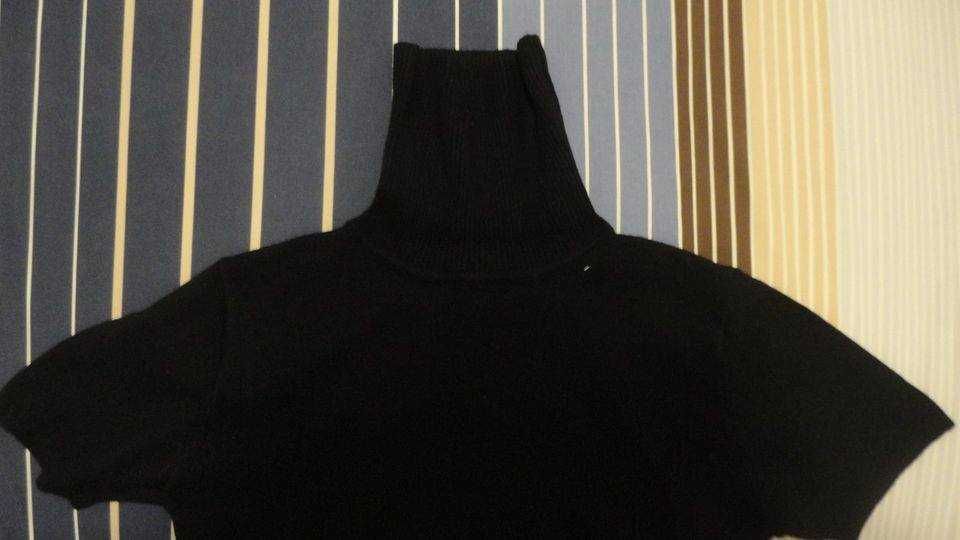 Camisola de senhora preta de gola Elora Coleccion