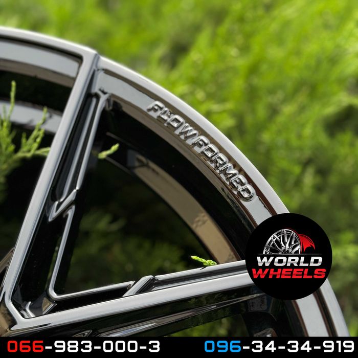 Диски R20 5x120 BMW X5 X6 E53 E70 F15 E71 F16 VOSSEN разноширокие черные ковка