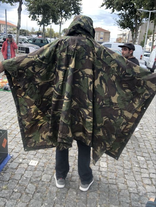 Poncho de chuva 100% militar