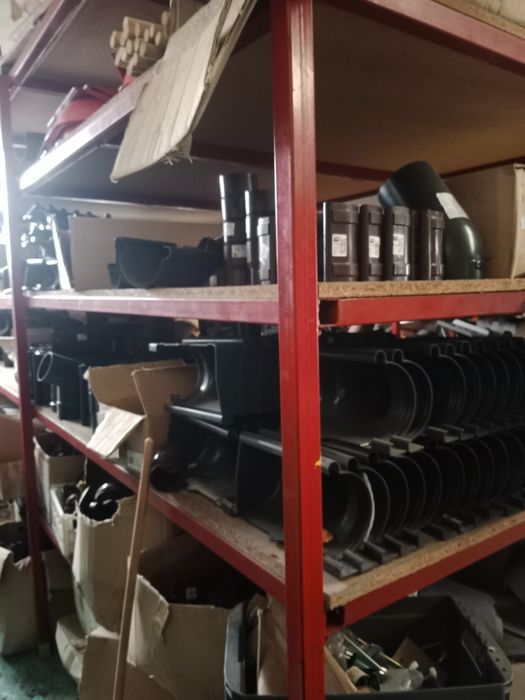 Rury spustowe Ocynk  pcv Profil Lindab cena za 3m oraz kształtki