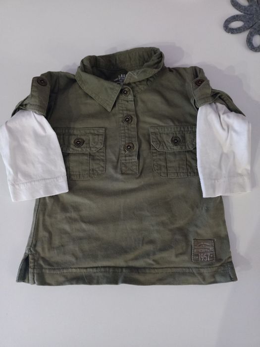 Sweter bluzka chłopięce rozmiar 62 2 sztuki H&M