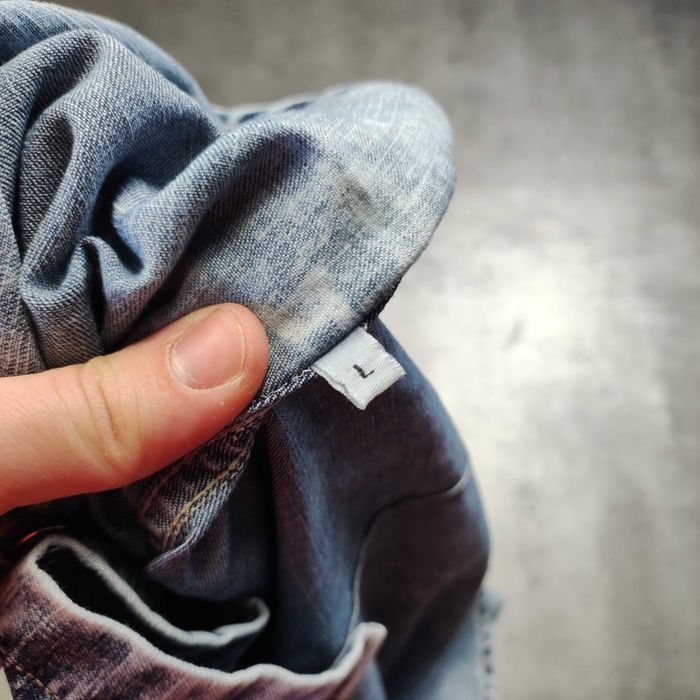 MĘSKA Koszula Elegancka PREMIUM Denim Jeans Guess USA Kieszenie Logo