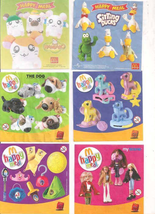 VENDO BRINQUEDOS MCDONALDS