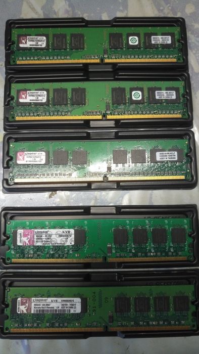 Оперативная память DDR2 3x512Mb и 2x1Gb