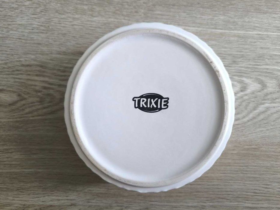 Миска керамічна для собак Trixie 0.9 л 16 см Біла