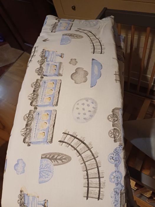 Łóżeczko dziecięce Klupś Paula grafit + materac