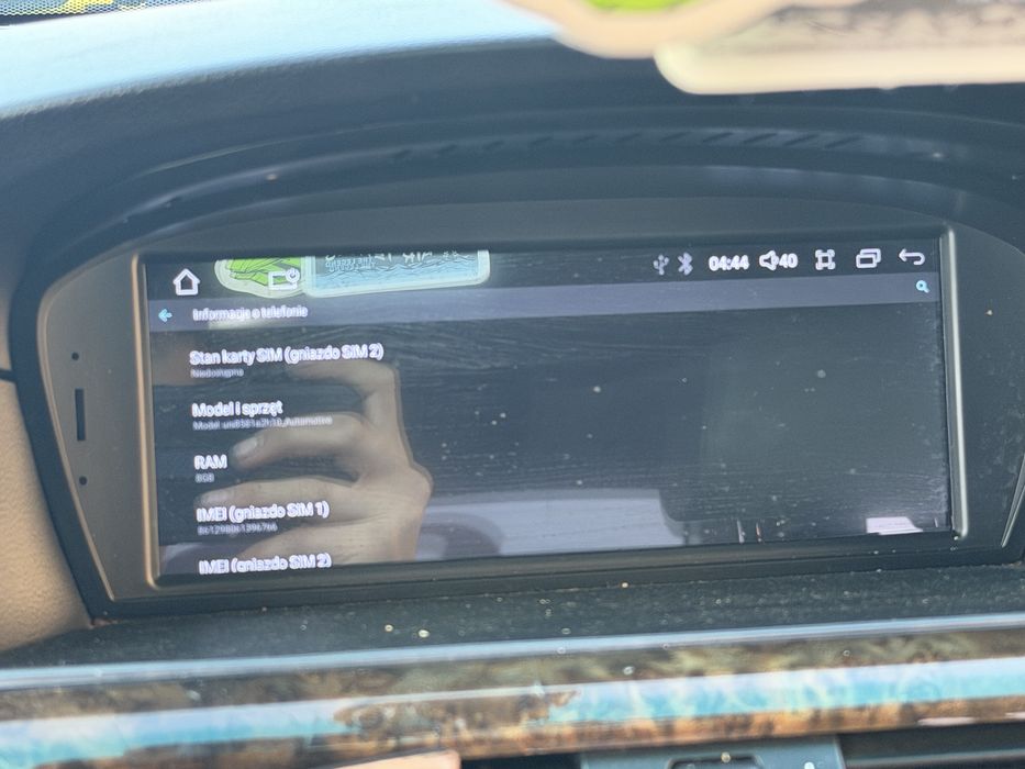 Radio android BMW E 60
