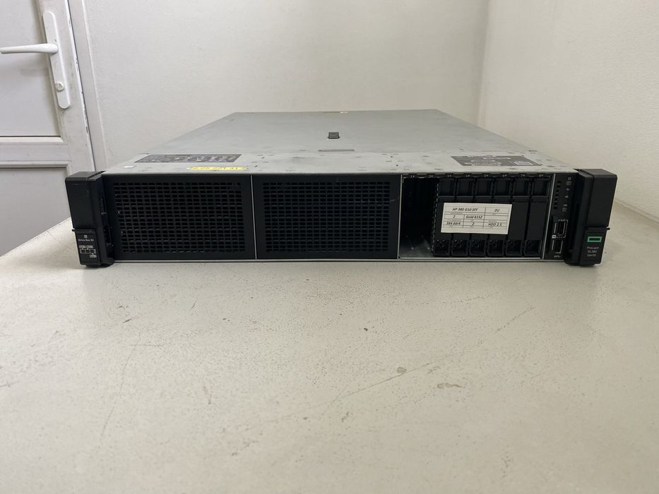 Сервер HP ProLiant DL380 Gen10 (Gold 6138 x2 + 384gb ddr4,P408i-A)