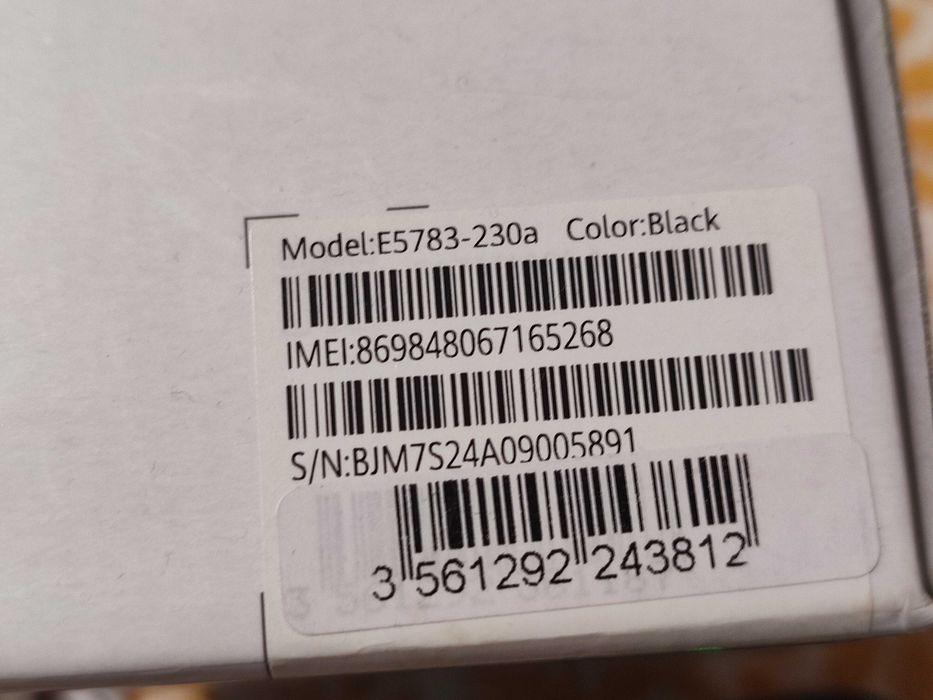 Huawei E5783 Router 4G Cat.7 300mbps Hotspot