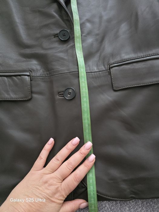 Кожаный пиджак Vocolo