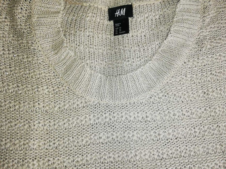 Camisola malha manga curta H&M T.XS