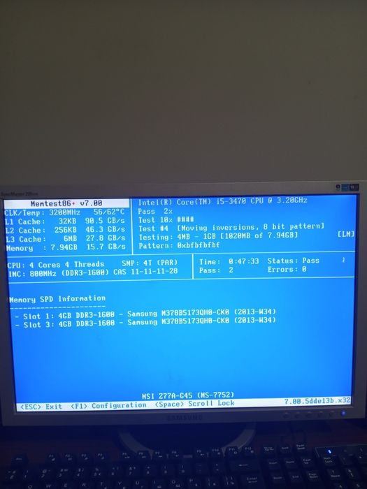 Оперативна пам'ять ddr 3 2*4gb 1600