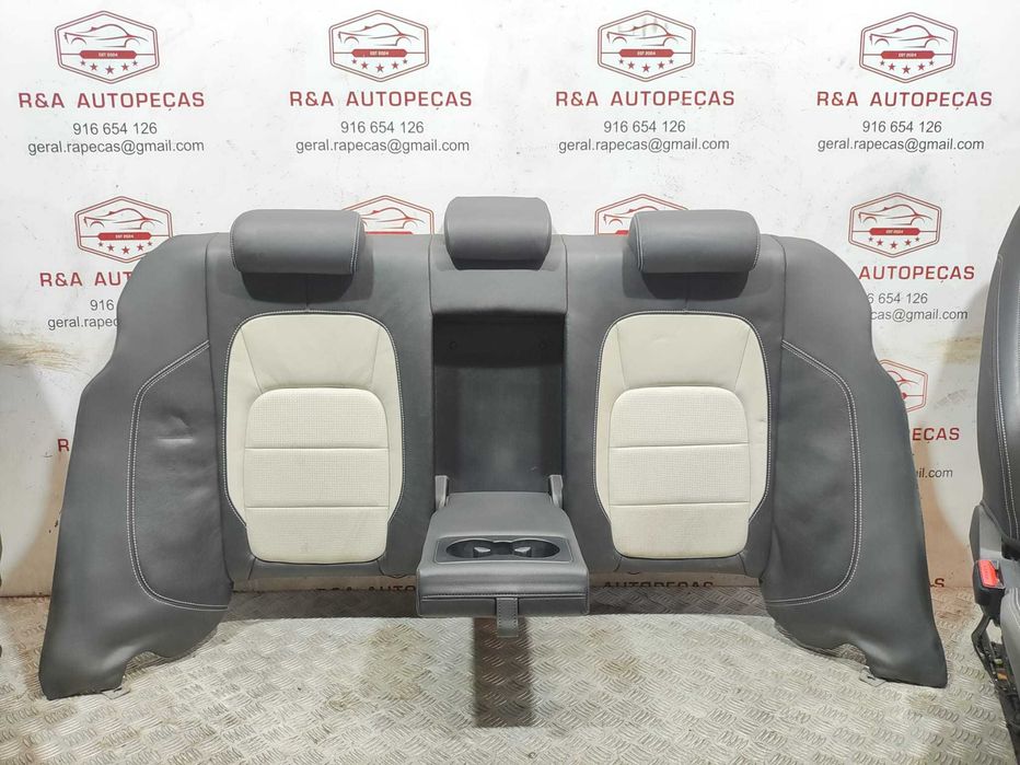 Conjunto Bancos Pele Perfurada R-Sport Elétricos Aquecidos Jaguar XF II X260 2015 a 2020 Original
