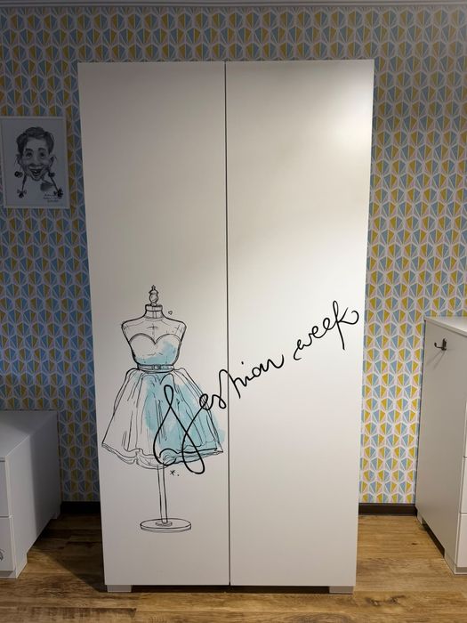 Szafa Meblik kolekcja Fashion mint