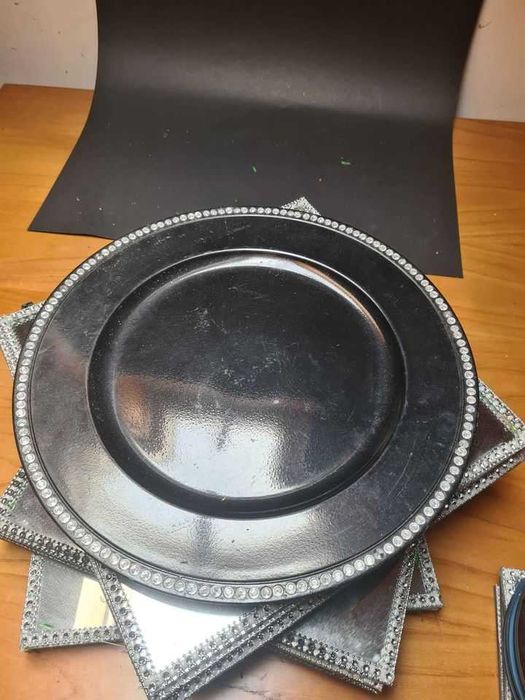 Conjunto de Centros de Mesa Espelho