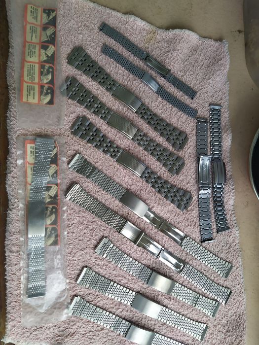 Браслеты на часы наручные времён союза новые.