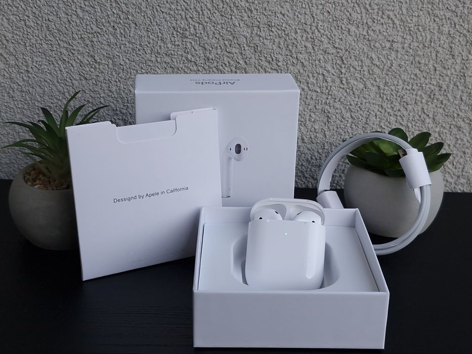 Бездротові навушники AirPods 2 FULL, Jerry Chip