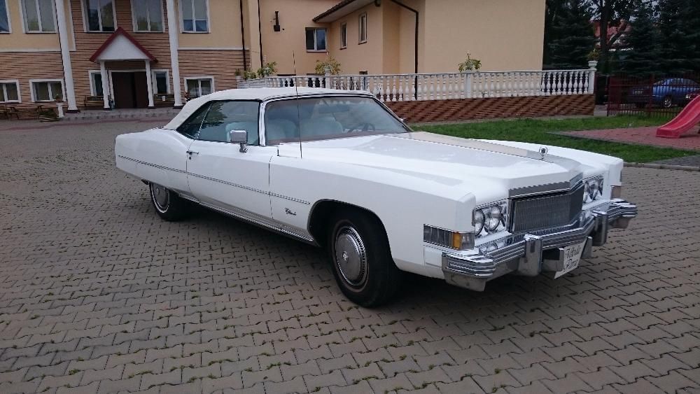 Kabriolet do ślubu auto na wesele Cadillac Eldorado