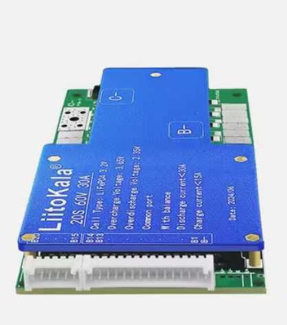 LIitoKala 20S-60V30A-BMS LiF4PO4 Плата защиты аккумулятора BMS