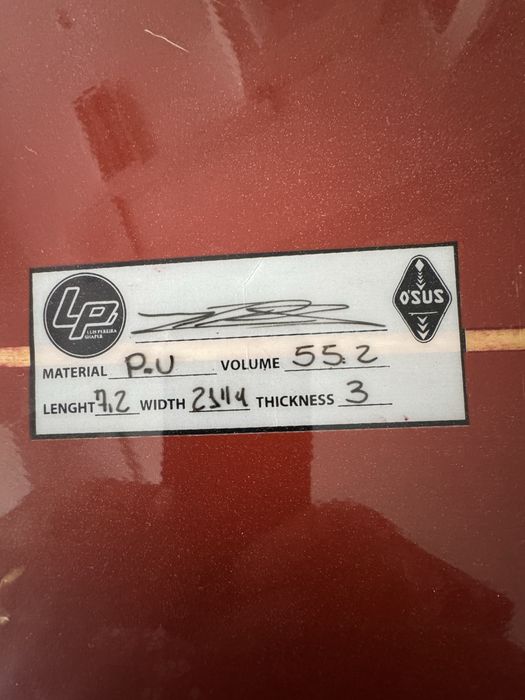 Promoçāo Funboard, Malibu style 7’2” EPS, tri fin nova 0 Km