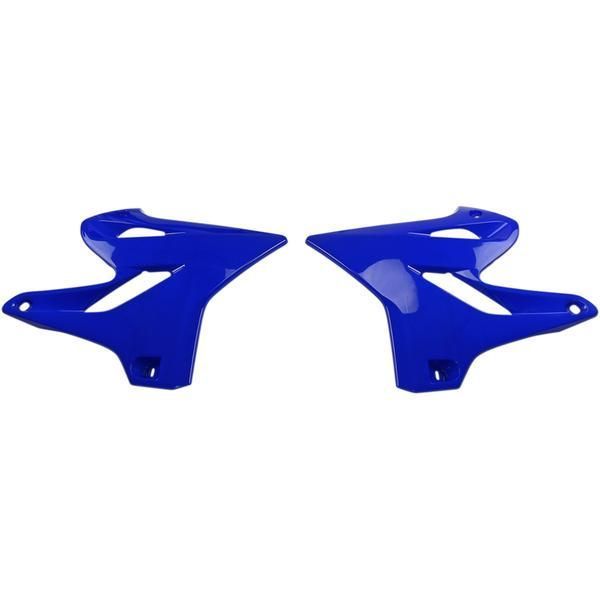 tampas laterais de radiador ufo azul yamaha yz 250f / 450f