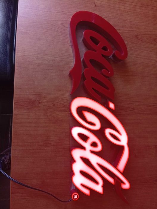 Coca cola reclame luminoso