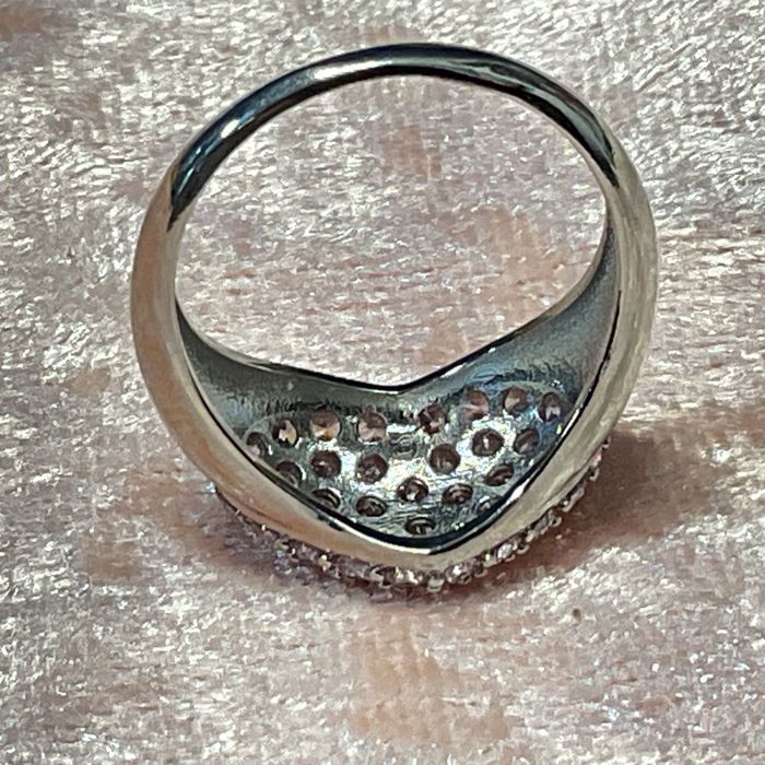 Anel senhora prata 925 medida 16,5 m